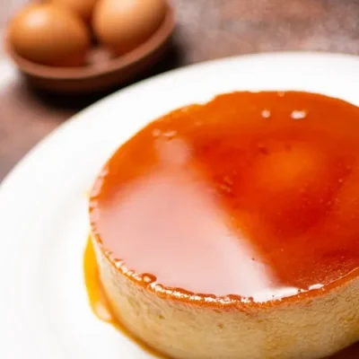 auberge-des-marais-creme-caramel